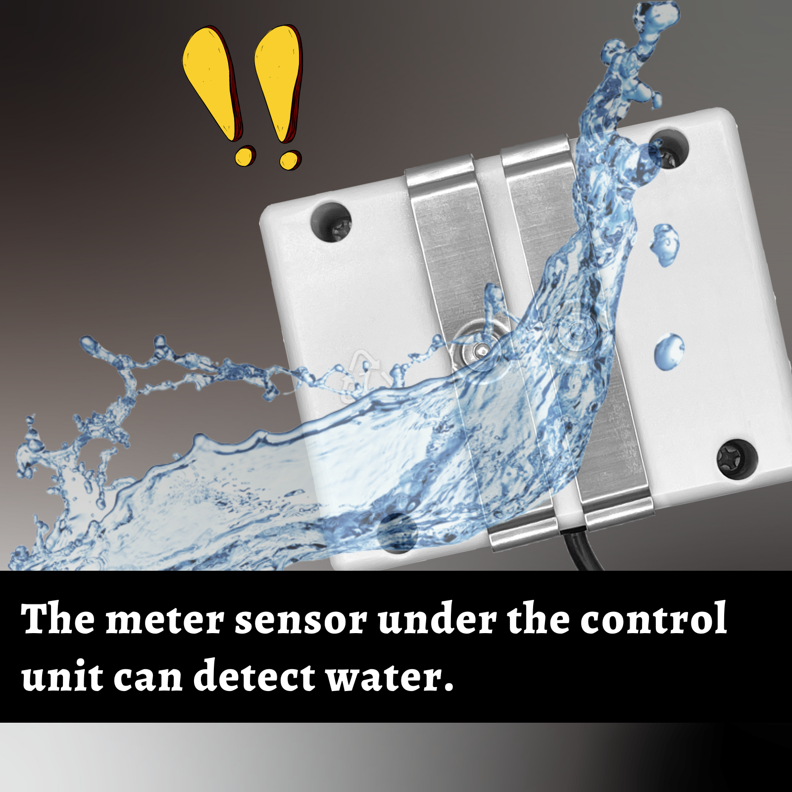 Water Leak Detector with Auto Shut-off Valve